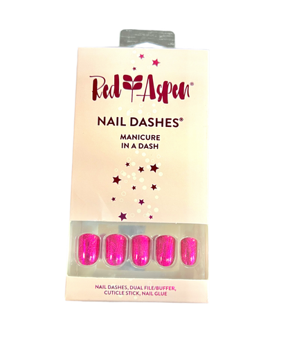 Red Aspen  Nail Dashes - Suzi Q loves Pink