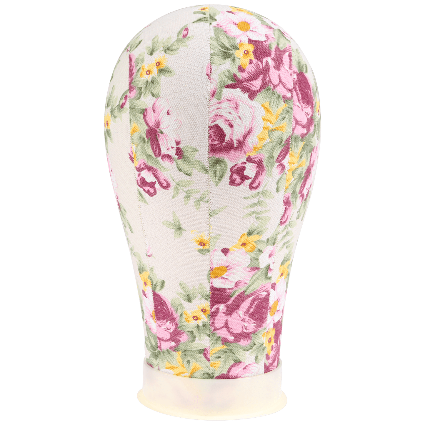 Flower Print Poly  Block Canvas Head 23" - VIP Extensions