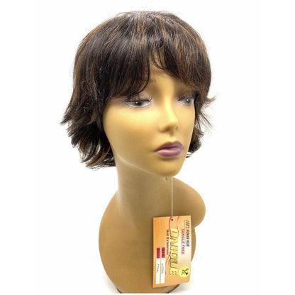 Unique 100% Human Hair Full Wig/ Style #30078 - VIP Extensions