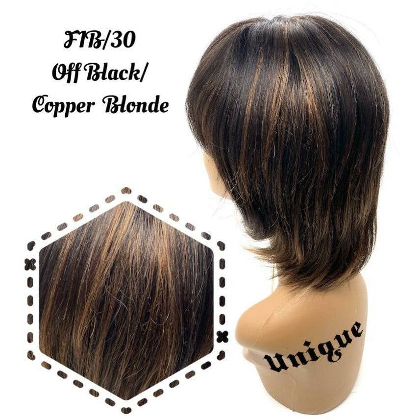 Unique's 100% Human Hair Full Wig / Style "B1" - VIP Extensions