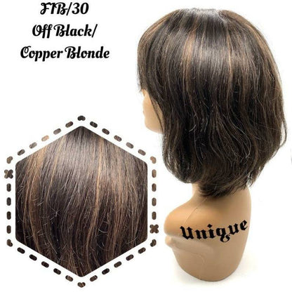 Unique's 100% Human Hair Full Wig / Style "T" - VIP Extensions