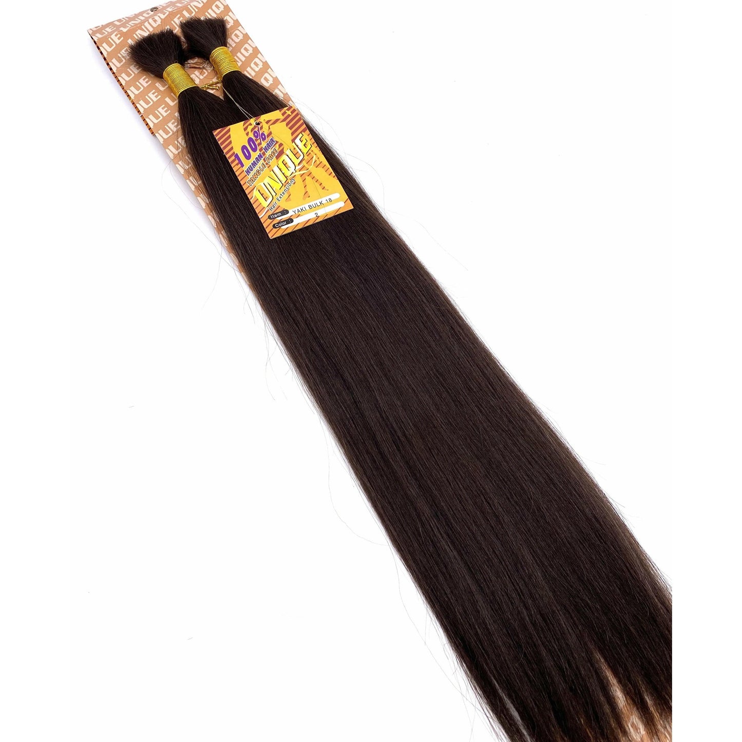 Unique's Yaki Bulk / 100% Human Hair - VIP Extensions