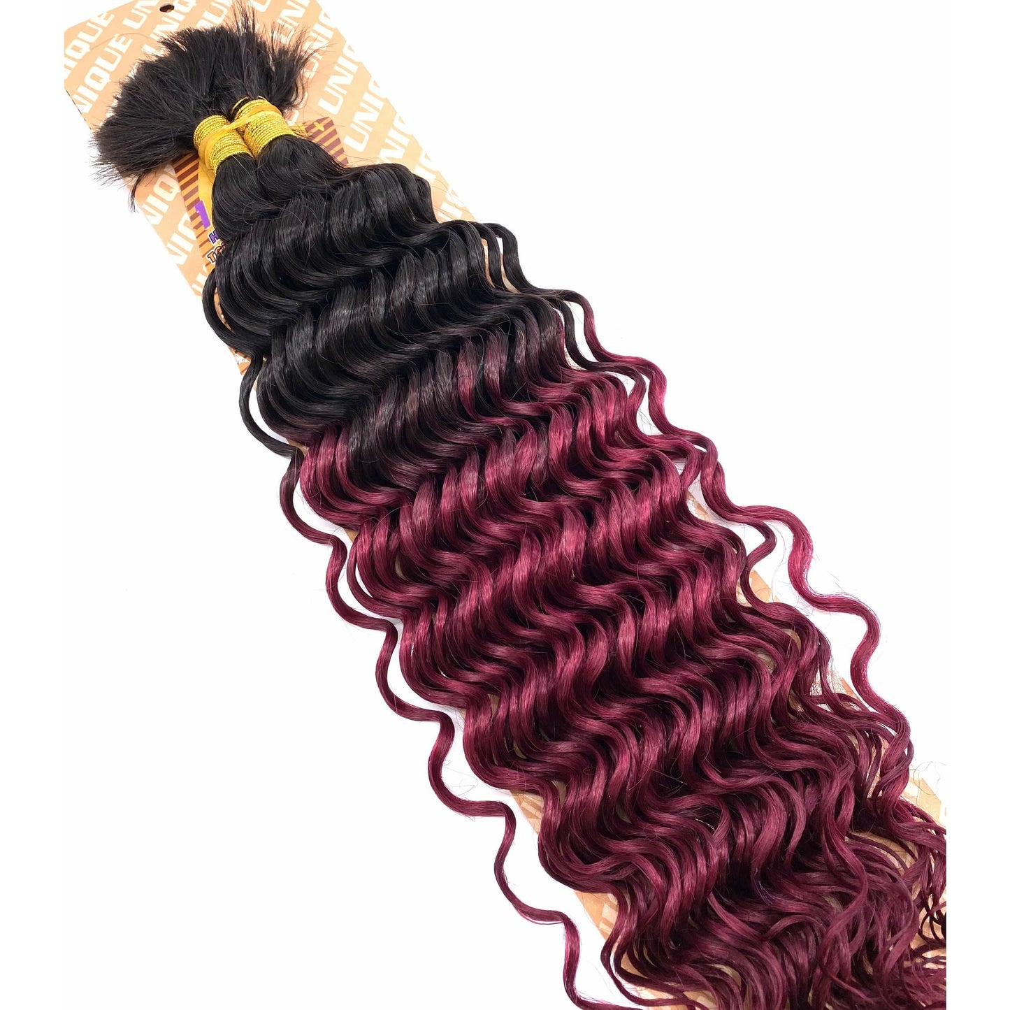 Unique's Human Hair New Deep Bulk 14'' - VIP Extensions