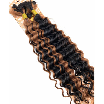 Unique's Human Hair New Deep Bulk 18'' - VIP Extensions