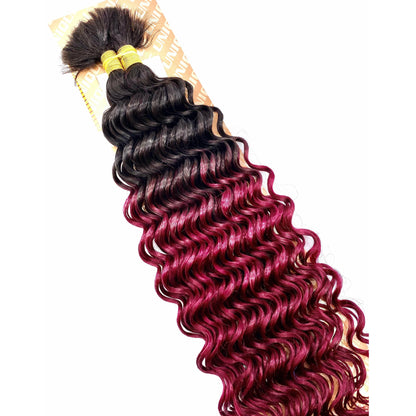 Unique's Human Hair New Deep Bulk 18'' - VIP Extensions