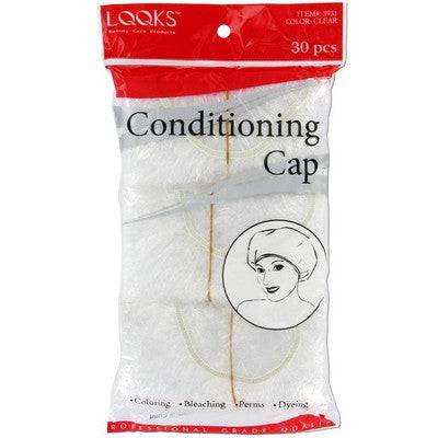 LQQKS Clear Plastic Shower Cap - VIP Extensions