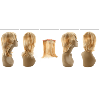 Unique 100% Human Hair Detachable Wig/ Style "HDI" - VIP Extensions