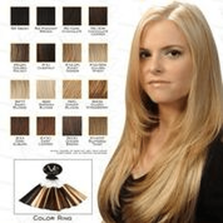 VIP Collection Synthetic Clip-In Extensions / Pearl  Style - VIP Extensions