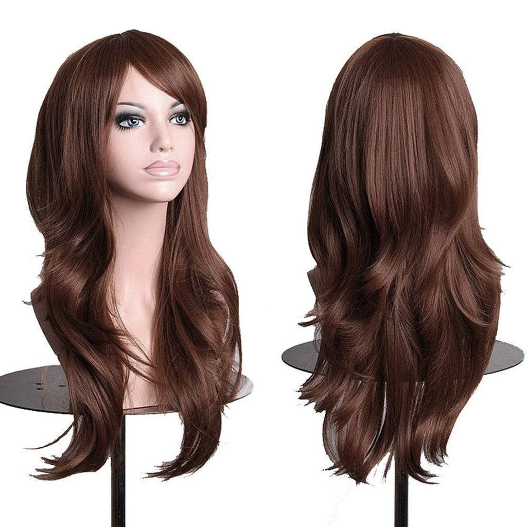 Fashion wigs straight with bangs - VIP Extensions