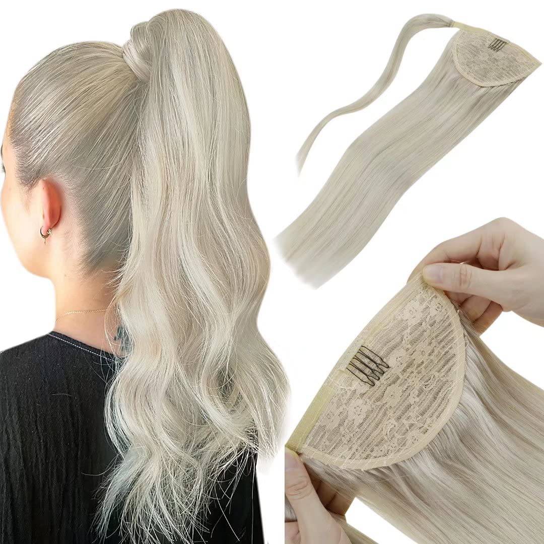 VIP PONYTAIL  / Silky 18"  100% Human Hair - VIP Extensions