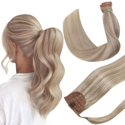 VIP PONYTAIL  / Silky 18"  100% Human Hair - VIP Extensions