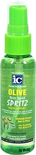 Fantasia Hair Polisher Spritz Hair Spray Olive Firm Hold