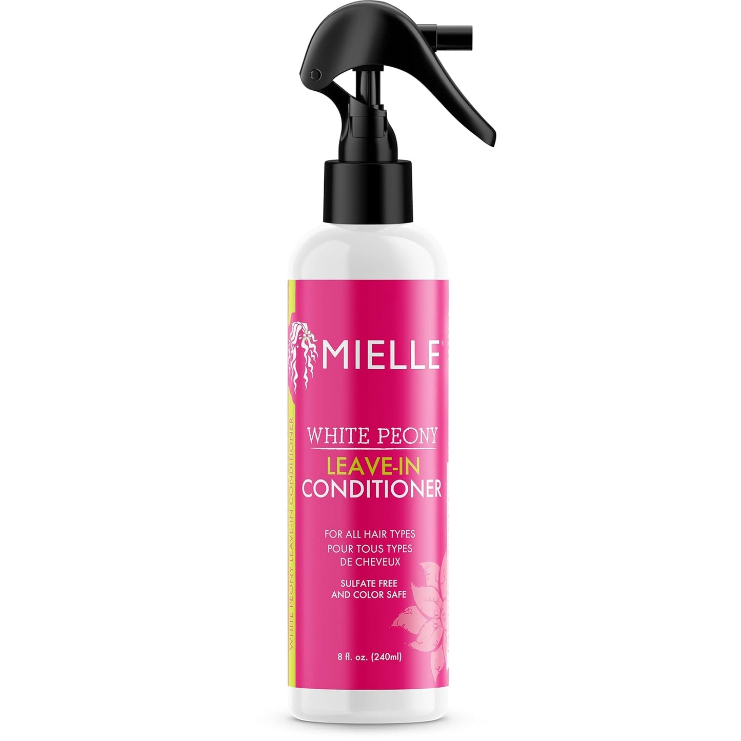 Mielle Organics White Peony Sulfate-Free Leave-In Conditioner, Color Safe, 8oz