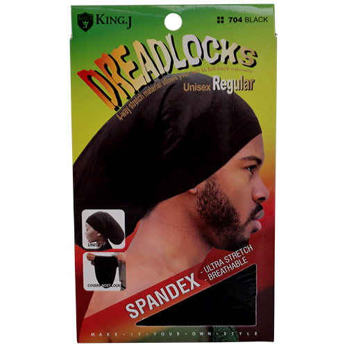 M & M SPANDEX CAP FOR DREADLOCKS UNISEX REGULAR BLACK - VIP Extensions