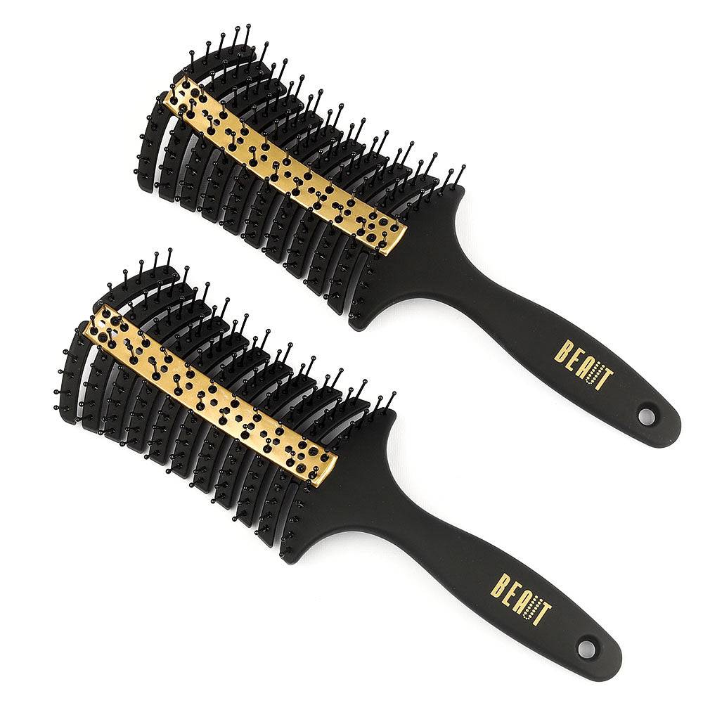 BEAUT VENTED DETANGLER BRUSH W/ CERAMIC PLATE