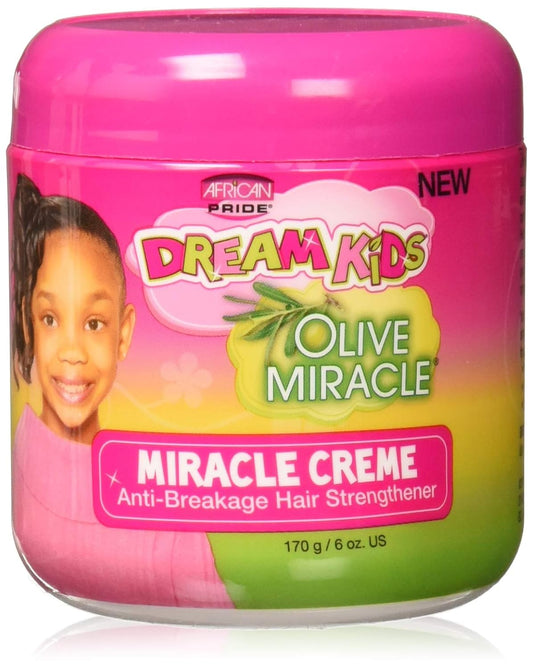 African Pride Dream Kids Olive Miracle Creme, 6 oz