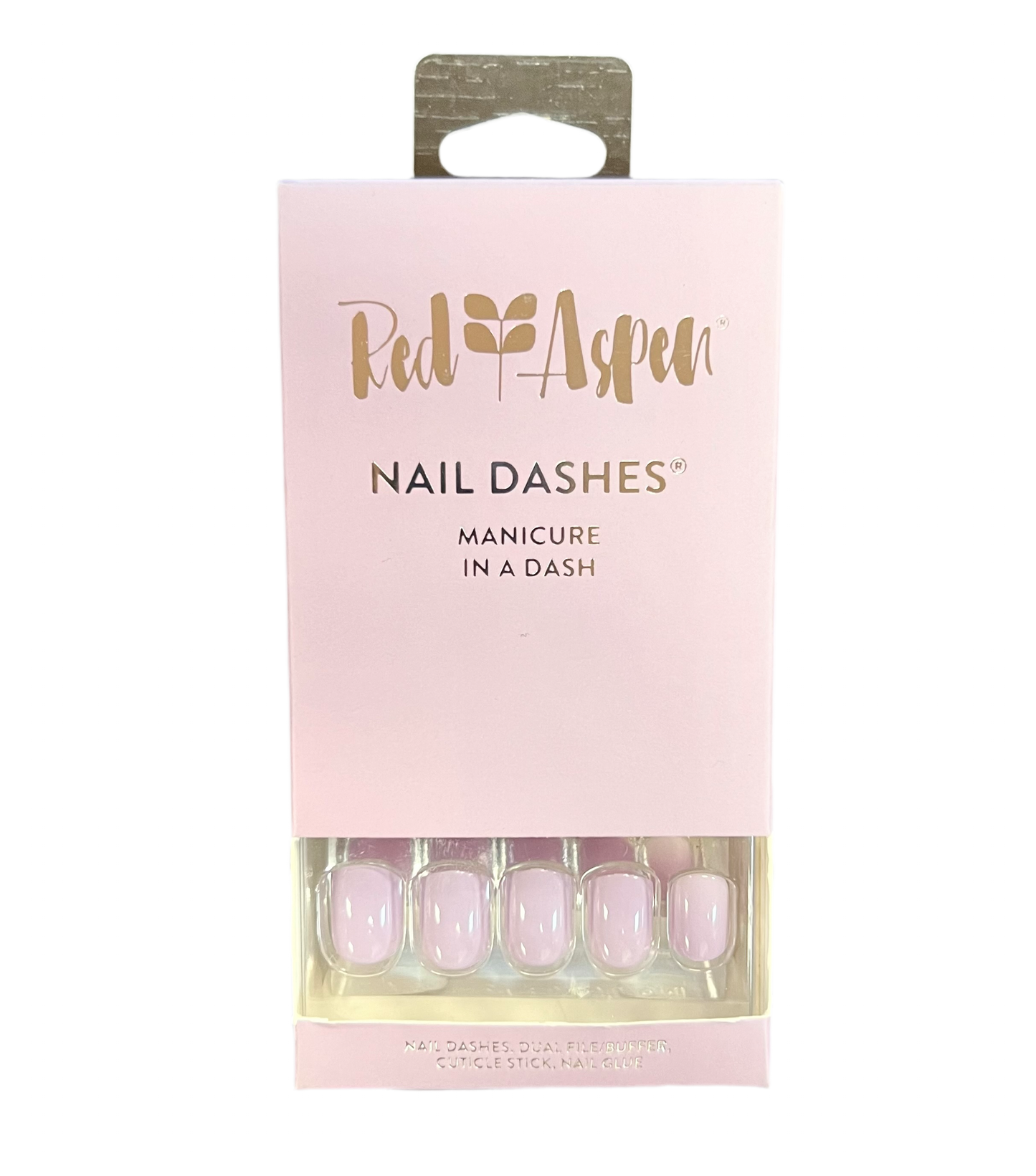 Red Aspen  Nail Dashes-Lilacs for Lily