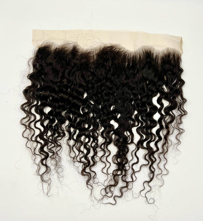 Unique 13x4  Lace Frontal 100% Human Hair Pineapple curl