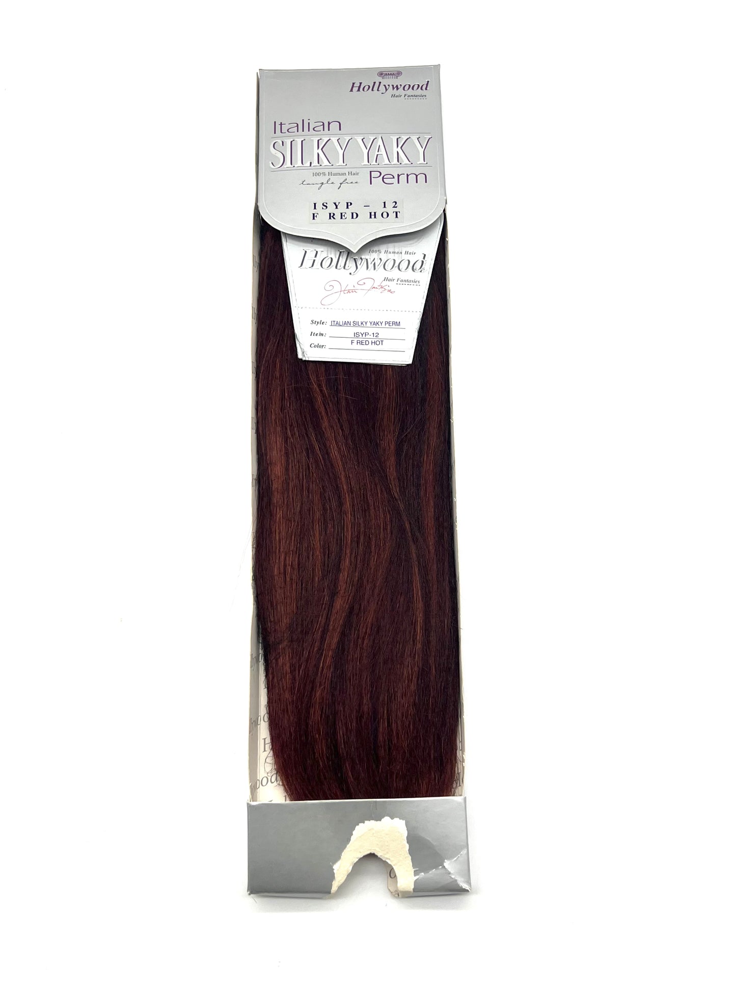 Hollywood 100% Human Hair Italian Silky Yaky Perm Weft