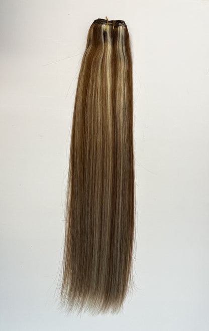 VIP Clip Extensions / Silky Straight - 24 '' (170 g) - Système Clipex