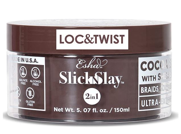 Esha Slick N Slay Braiding Gel – 3-in-1 Braid and Edge Gel – Ultra Extreme Hold Gel for Hair  5.07OZ - 150ml - VIP Extensions