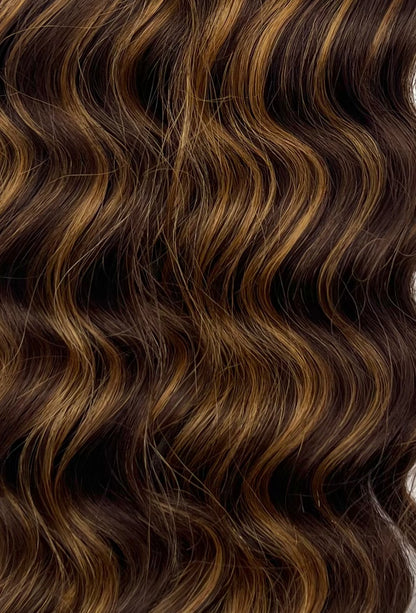 DEJA VU Human Blend Hair for Weaving - DEEP WAVE - VIP Extensions