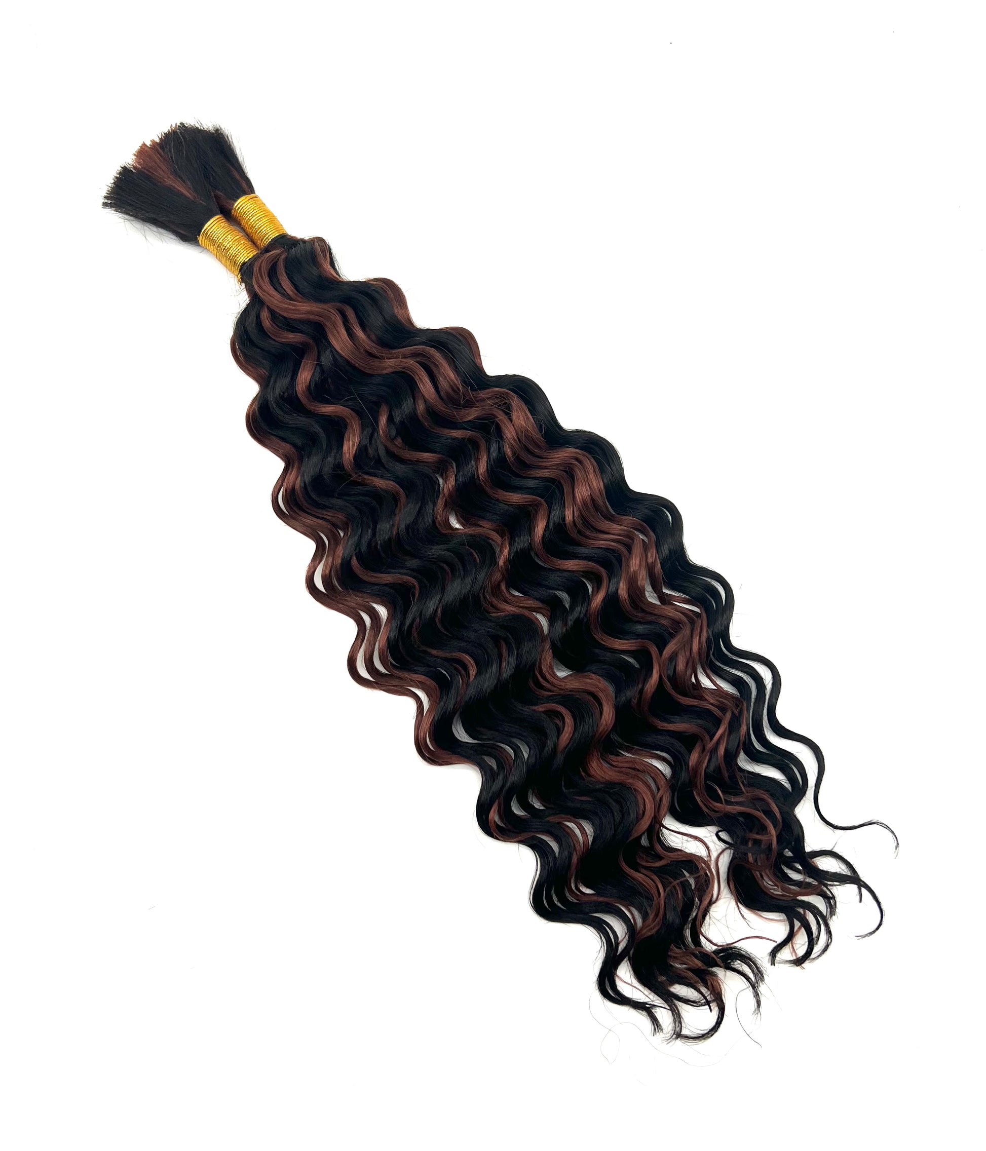 Unique's Human Hair New Deep Bulk 18'' - VIP Extensions