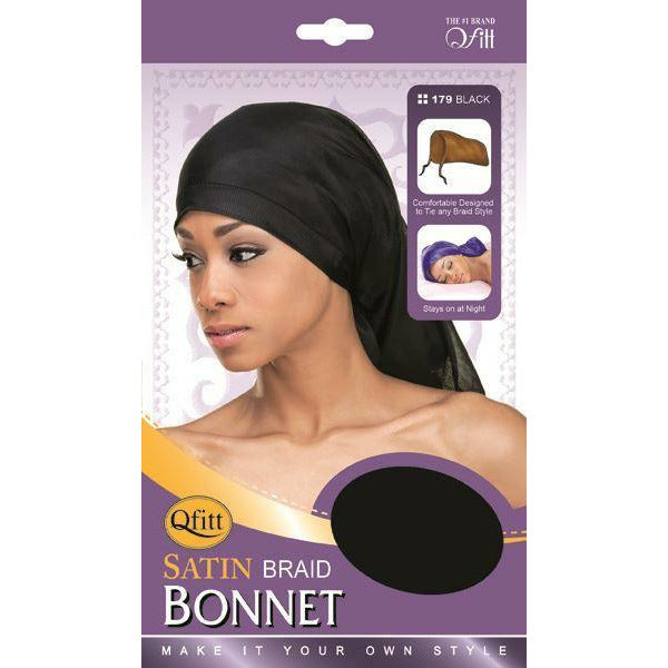 Qfitt Satin Braid Bonnet - VIP Extensions