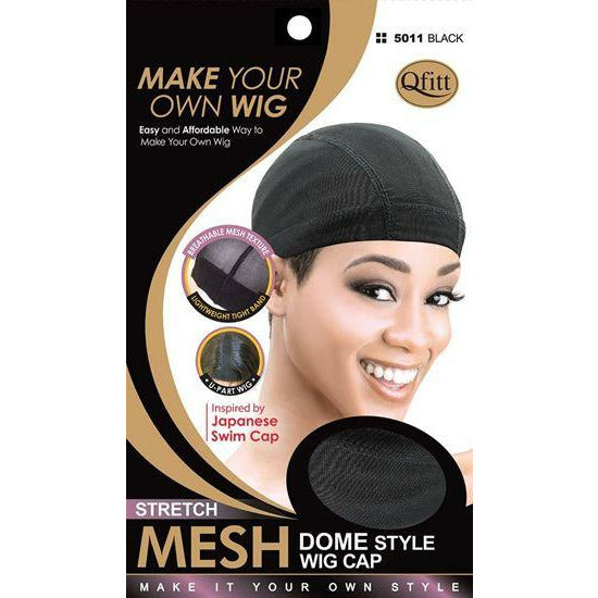 Qfitt Stretch Mesh Dome Style Wig Cap - VIP Extensions