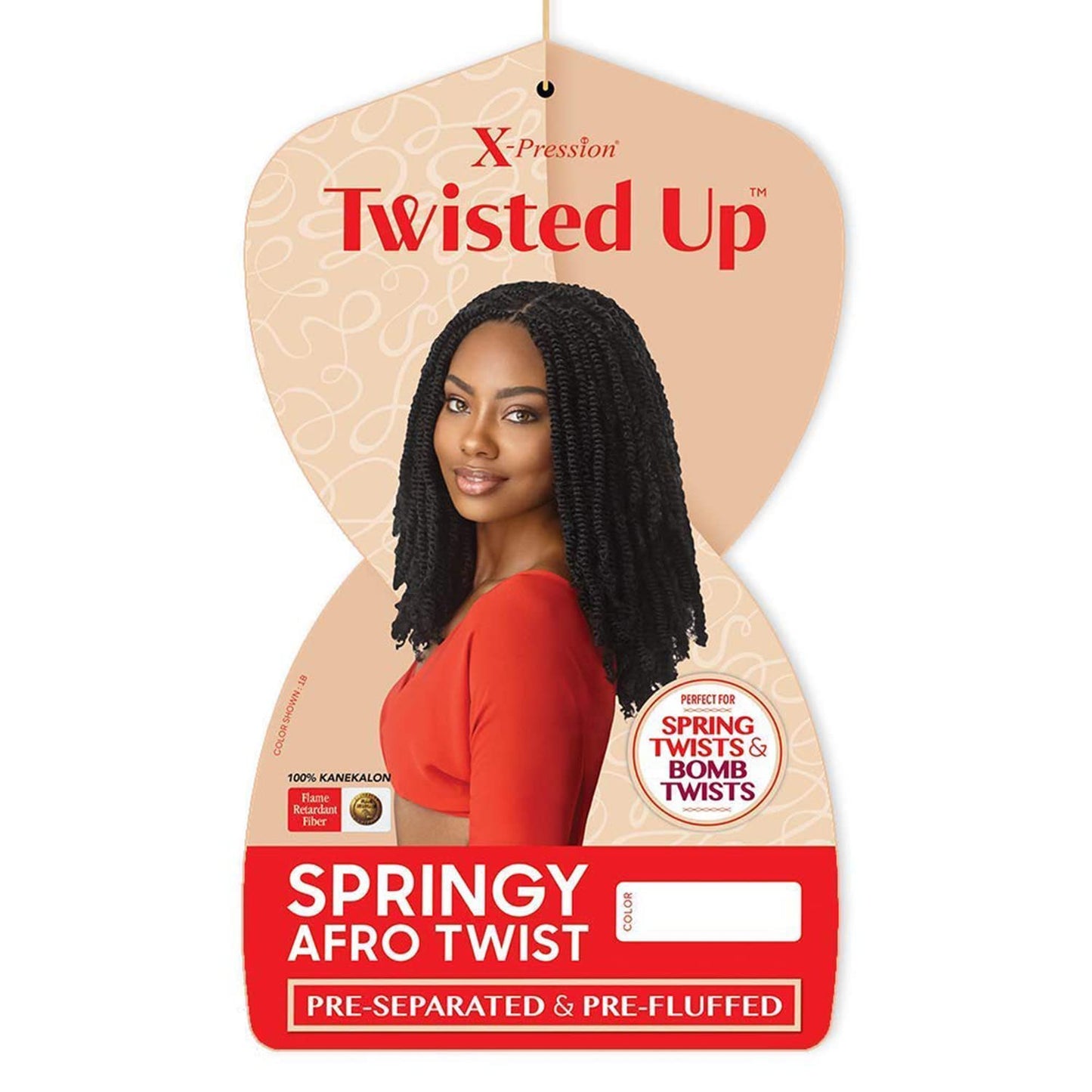 Outre Crochet Braids X-Pression Twisted Up 3X Springy Afro Twist 16" - VIP Extensions