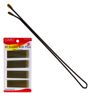 LQQKS 40 Jumbo Bob Pins Bronze - VIP Extensions