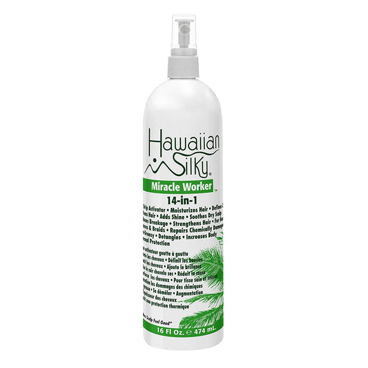 Hawaiian Silky 14 in 1 Miracle Worker Hair Moisturizer, 16 oz - VIP Extensions