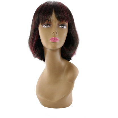 Unique's 100% Human Hair Full Wig / Style "Q" - BeautyGiant USA