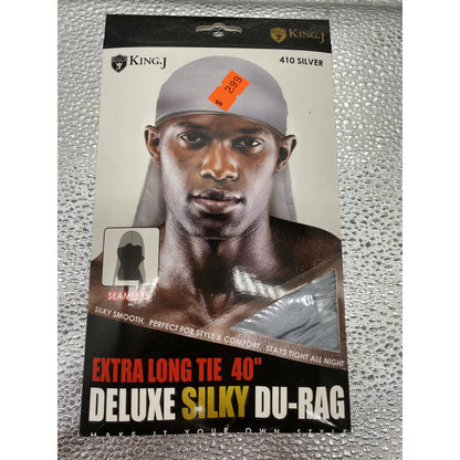 KING.J EXTRA LONG TIE 40" DELUXE SILKY DU-RAG - VIP Extensions