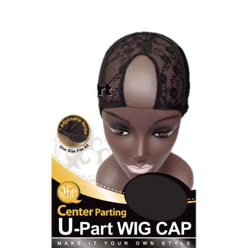 U Part Wig Cap (Center Parting)