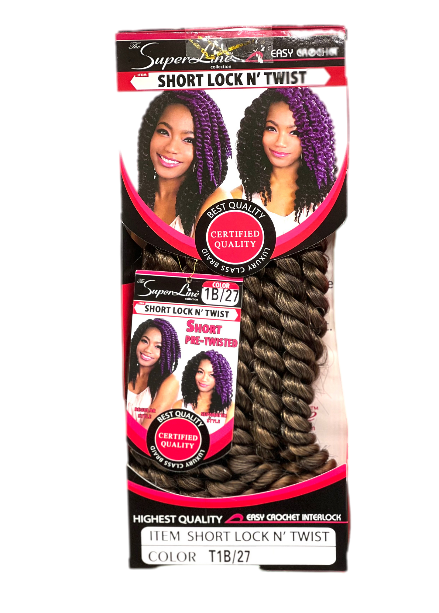 Super Line Short Lock N' Twist - VIP Extensions