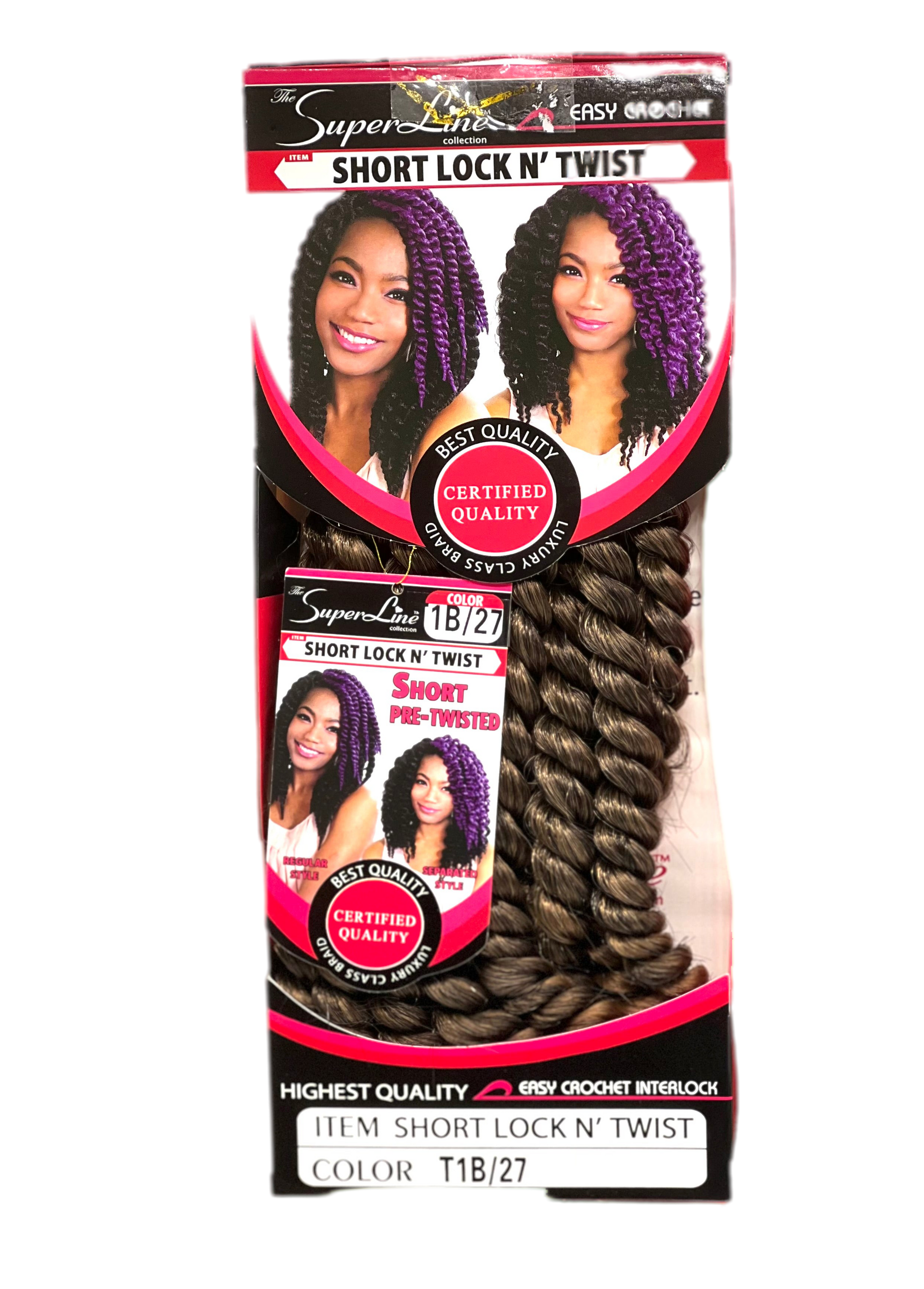 Super Line Short Lock N' Twist - VIP Extensions