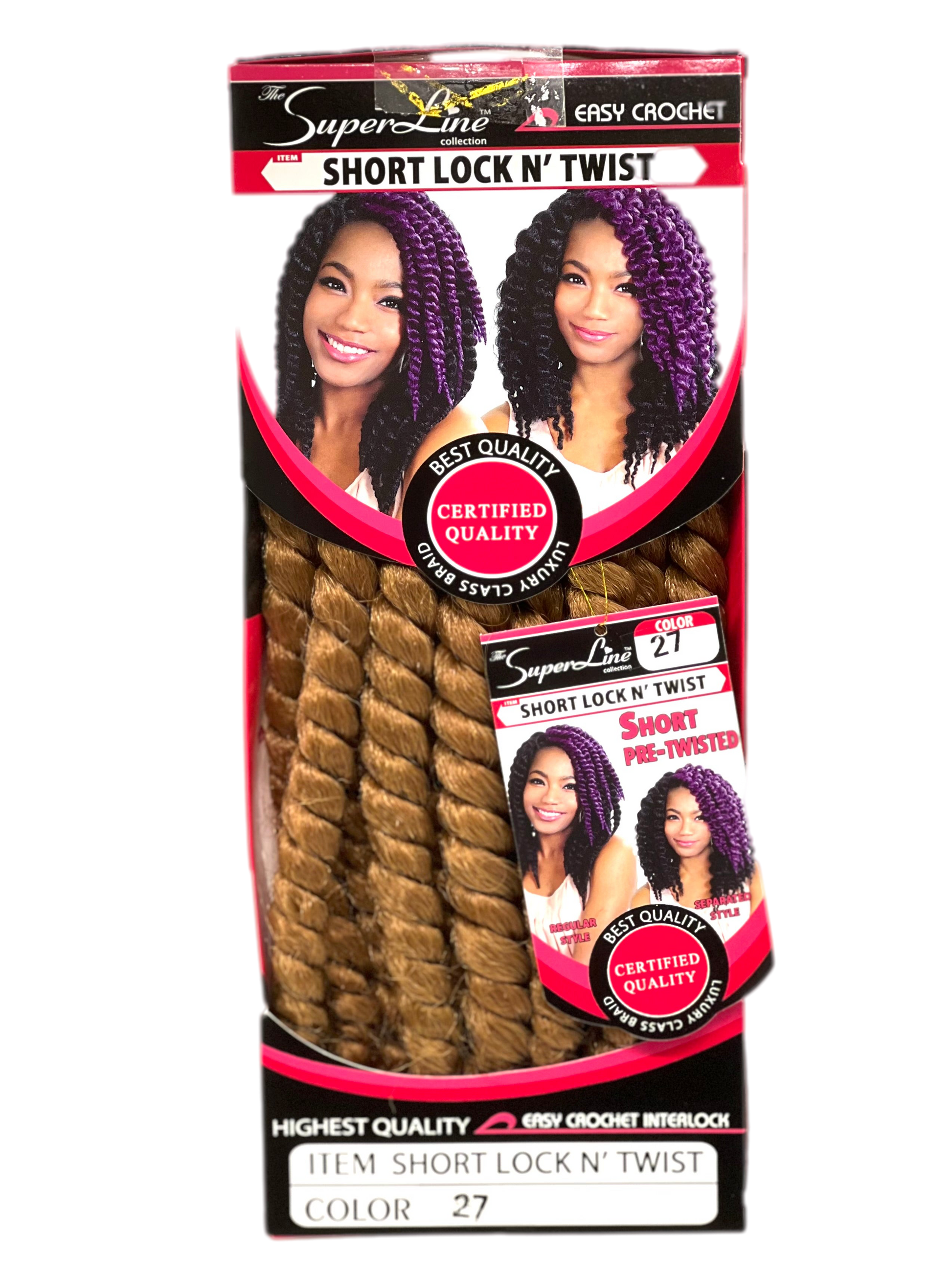 Super Line Short Lock N' Twist - VIP Extensions