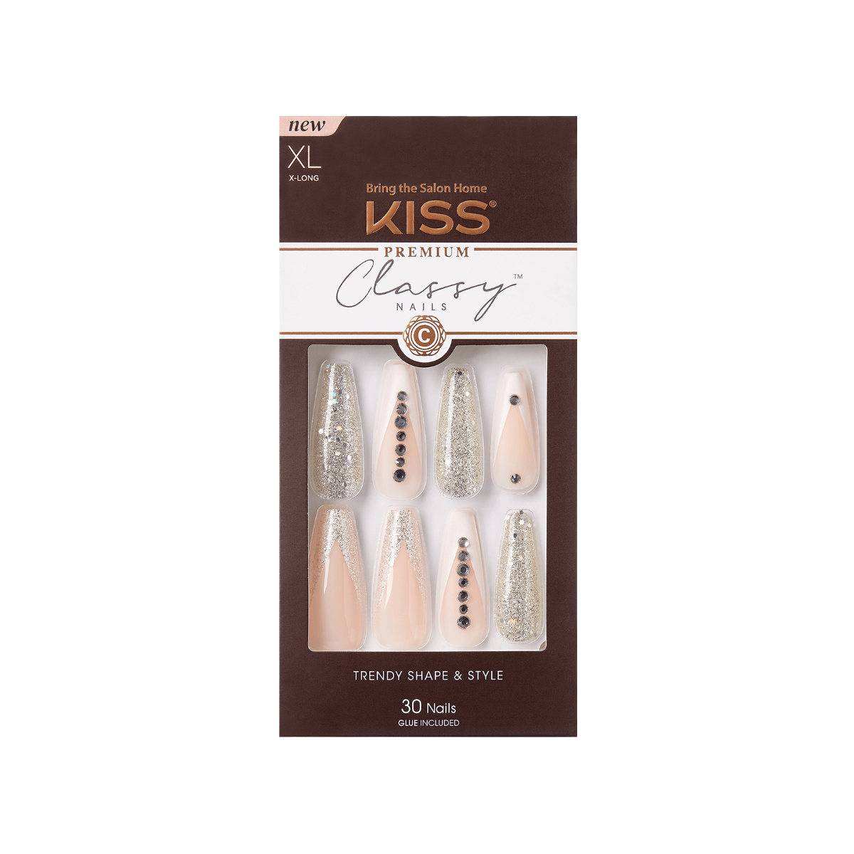 KISS Premium Classy Nails Sophisticated - VIP Extensions