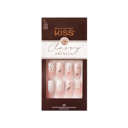 KISS Premium Classy Nails Crystal Crown - VIP Extensions