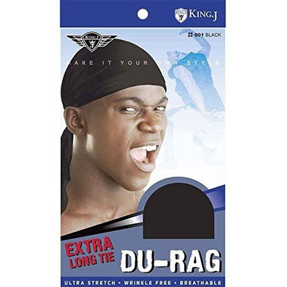 King J Extra Long Tie Durag - VIP Extensions