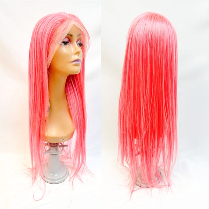 RIO Straight Color Human Hair Front Lace Wig - VIP Extensions