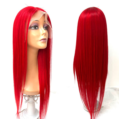 RIO Straight Color Human Hair Front Lace Wig - VIP Extensions