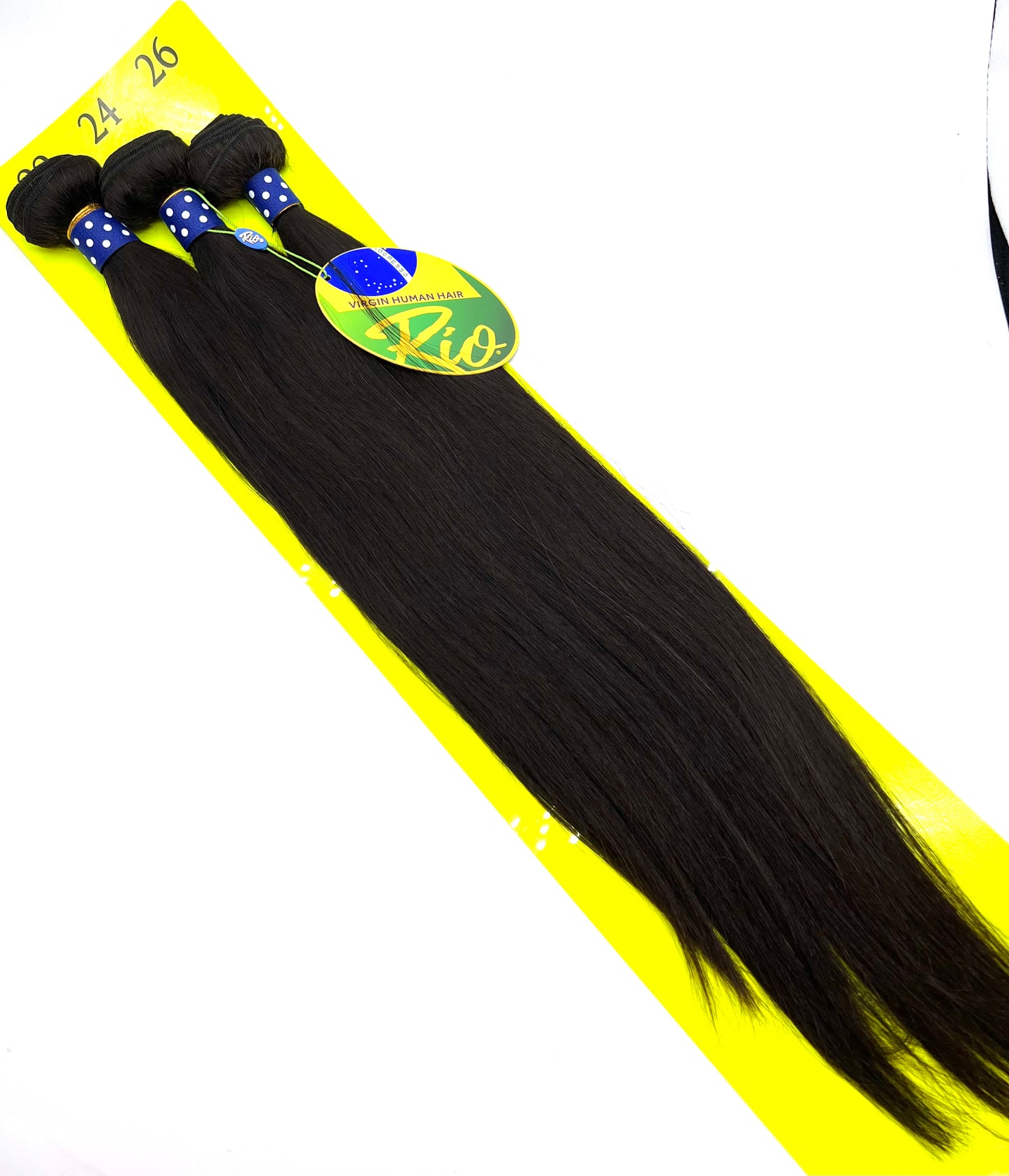 Rio Straight 100% Virgin Remy Human Hair Bundles - VIP Extensions