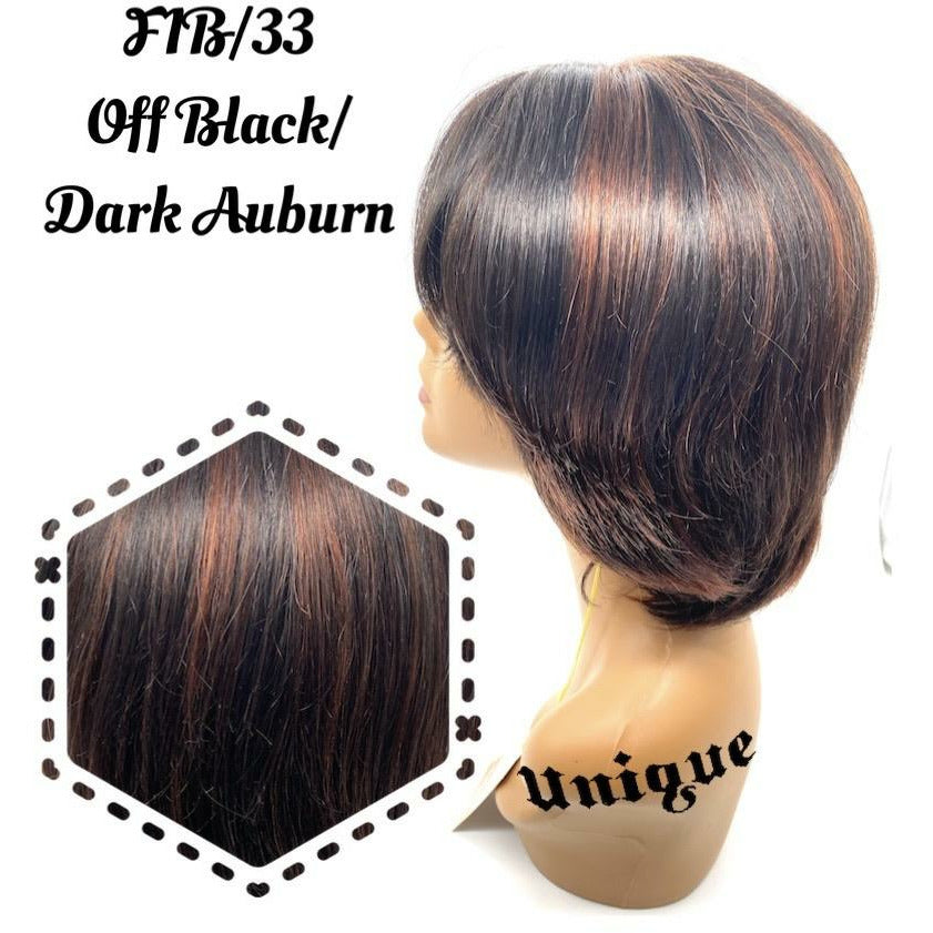 Unique's 100% Human Hair Full Wig / Style "B1" - VIP Extensions