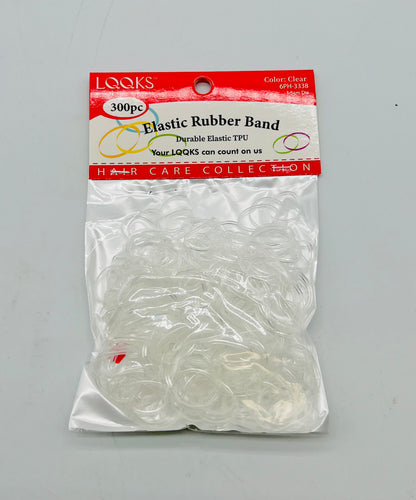 LQQKS Elastic Rubber Band 300 pcs  -Clear - VIP Extensions