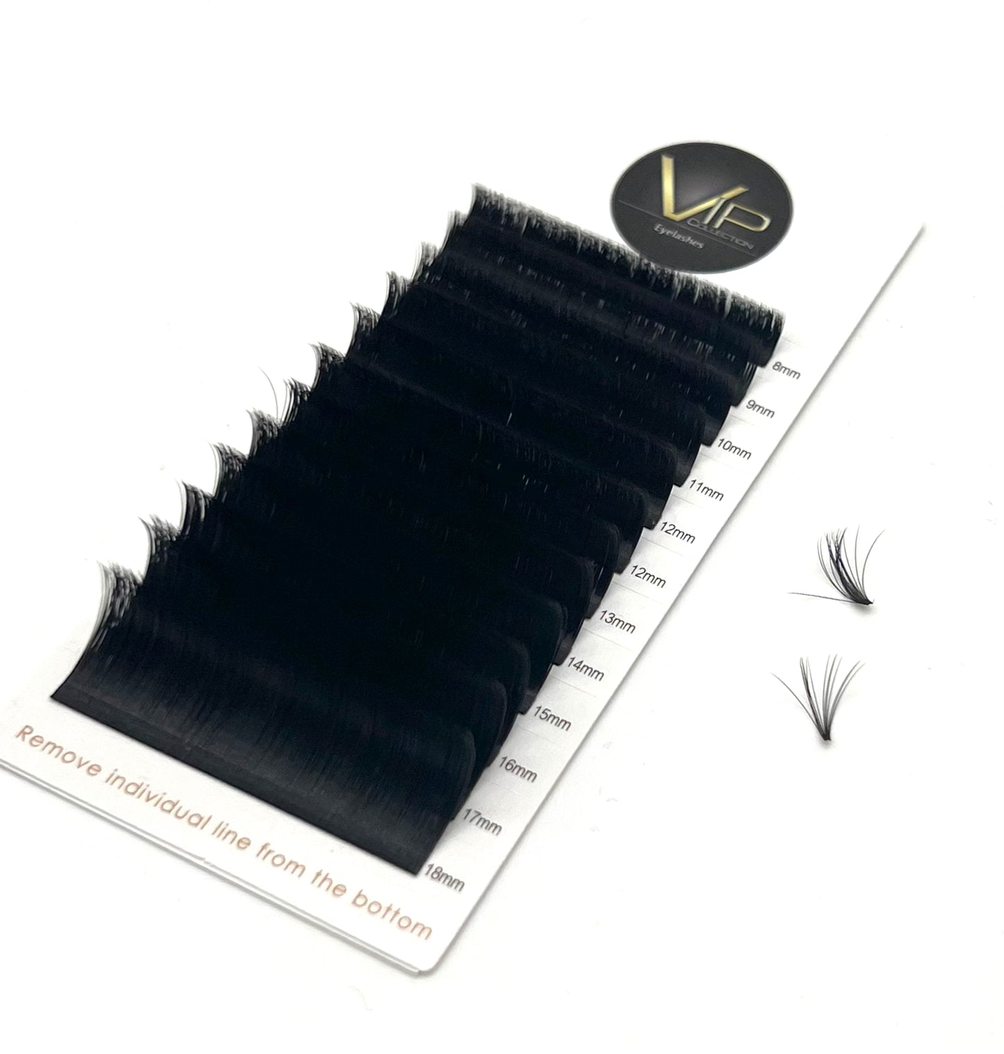 VIP Quick Fan Lash Extensions - 12 lines 0.07 C Curl - VIP Extensions