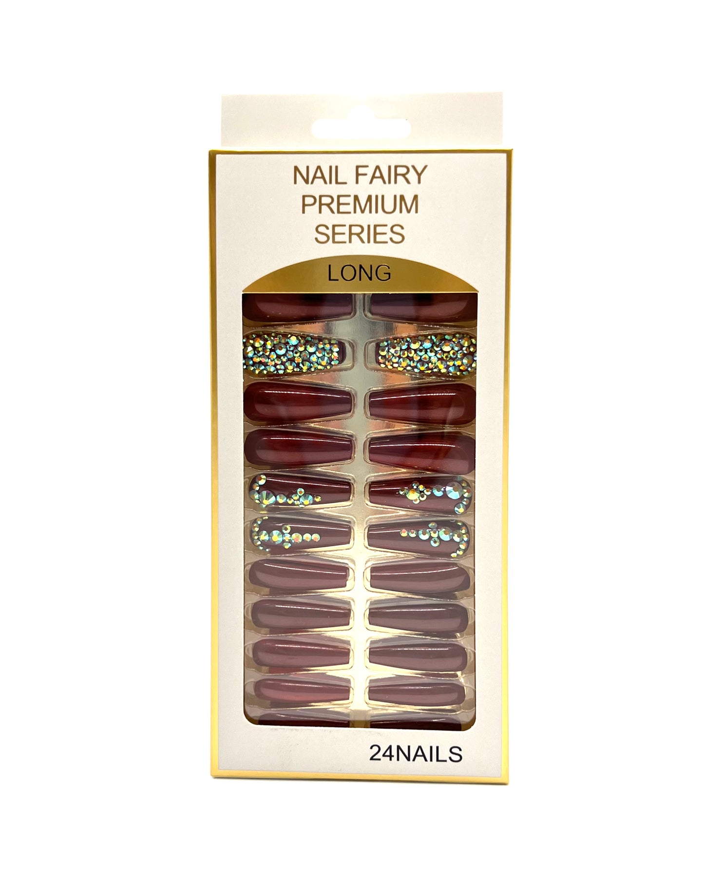 Nail Fairy Premium Series Long Rhinestone - VIP Extensions