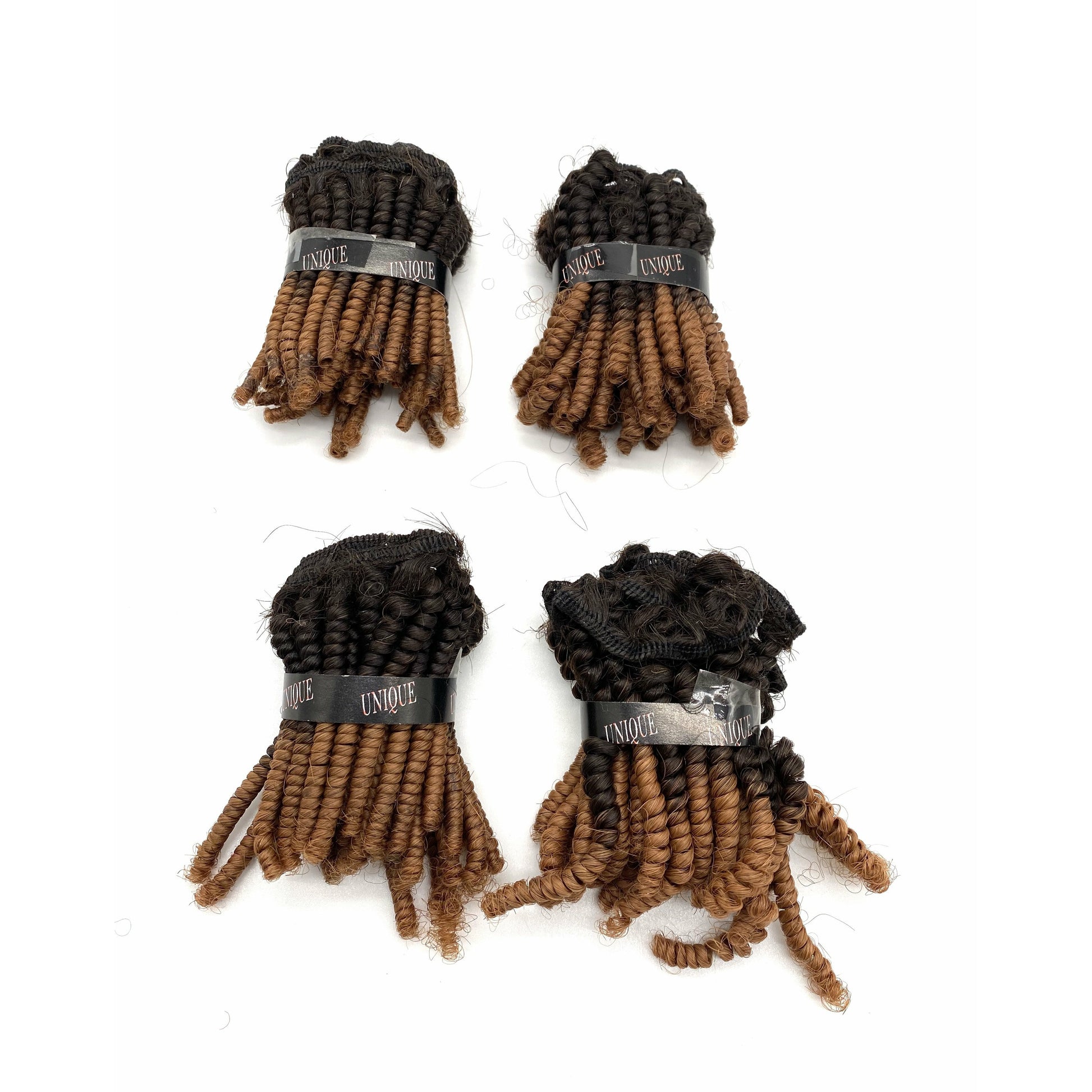 Unique Human Hair Tiny Afro 4 piece set - VIP Extensions