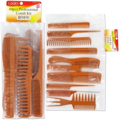 LQQKS 10pcs Professional Comb Kit - VIP Extensions